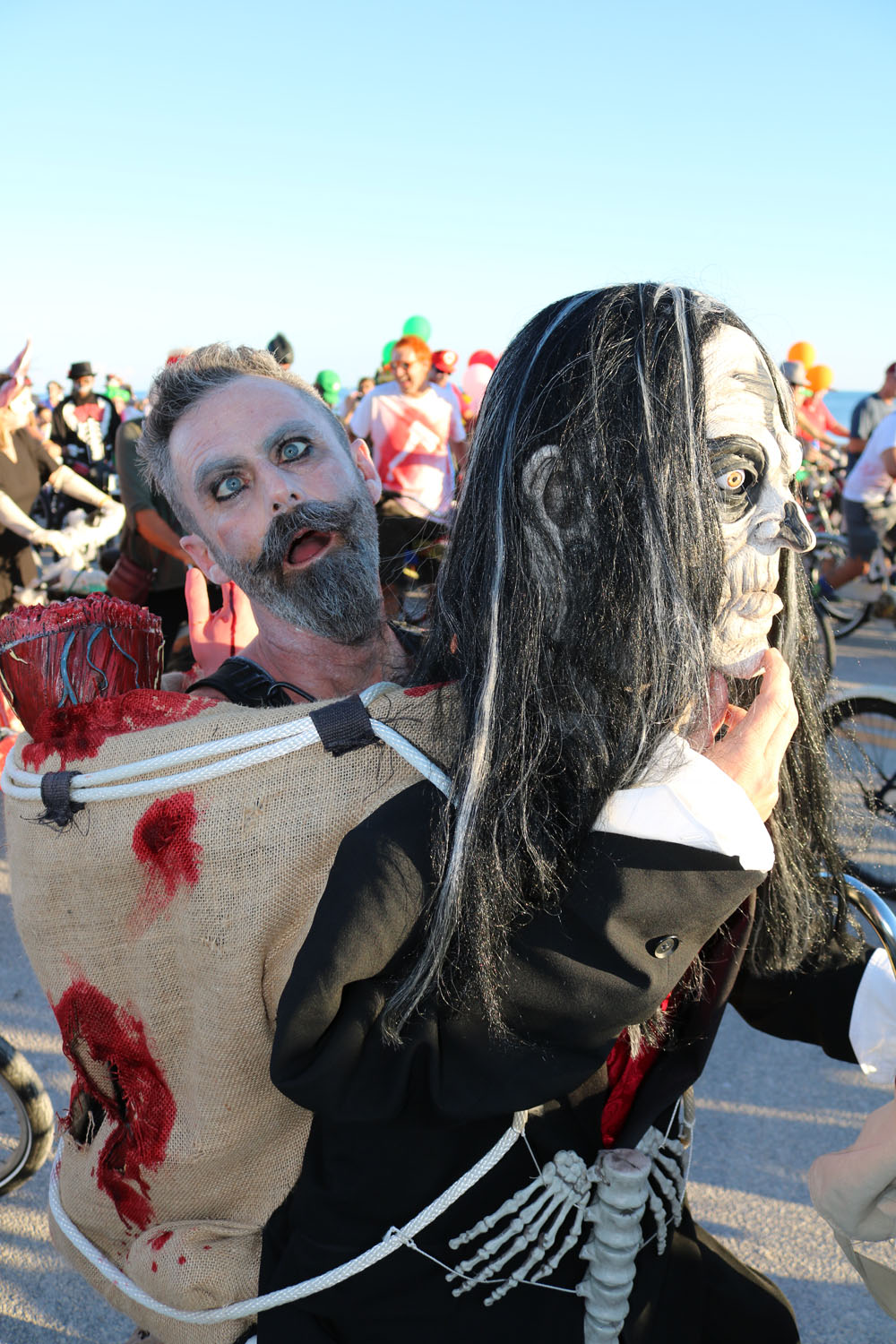 Zombie Bike Ride 2018 photo - Duval Street, Key West